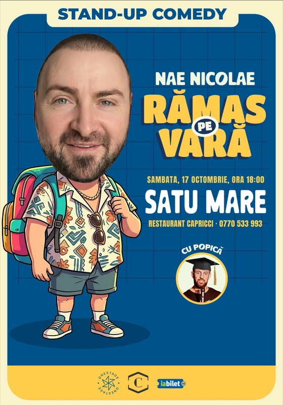Restaurant Capricci - Rămas pe vară | Stand - Up cu Nae Nicolae